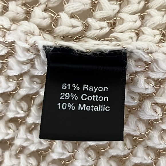SAKS FIFTH AVE BLACK LABEL OPEN CARDIGAN - Picture 7 of 7